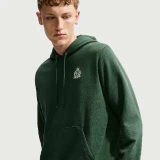Nike Club Hoodie van sweatstof voor heren - Groen