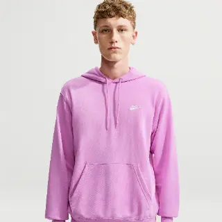 Nike Club hoodie van sweatstof voor heren - Paars