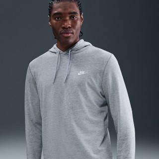 Nike Club knit hoodie voor heren - Grijs