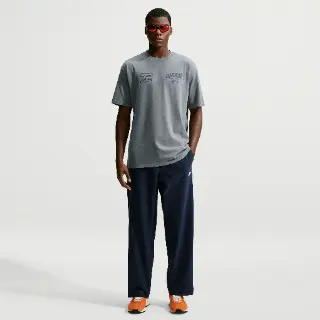 Nike Club rechte stretchbroek voor heren - Blauw