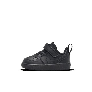 Nike Court Borough Low Recraft schoenen voor baby's/peuters - Zwart