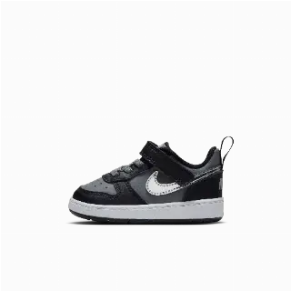 Nike Court Borough Low Schoenen voor baby's/peuters - Zwart
