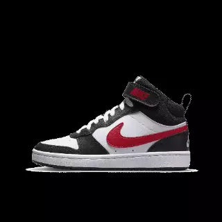 Nike Court Borough Mid 2 Kinderschoen - Wit