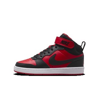 Nike Court Borough Mid 2 Kinderschoenen - Rood