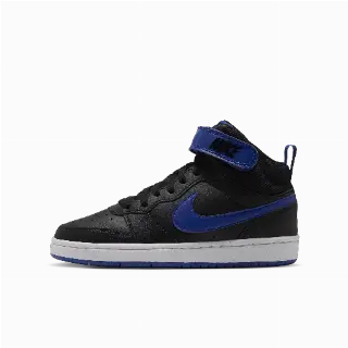 Nike Court Borough Mid 2 Kinderschoenen - Zwart