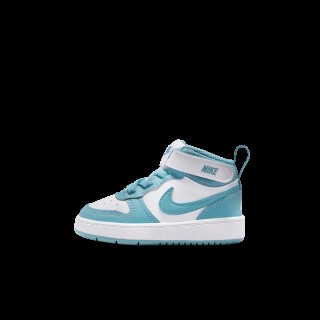 Nike Court Borough Mid 2 schoenen voor baby's/peuters - Wit