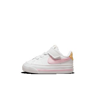 Nike Court Legacy schoenen voor baby's/peuters - Wit