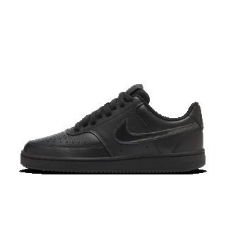 Nike Court Vision Low Damesschoenen - Zwart