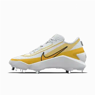 Nike Diamond Showcase By You customized metalen honkbalschoenen - Wit