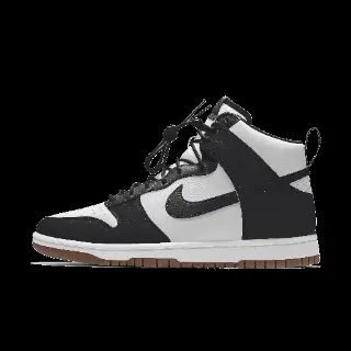 Nike Dunk High By You Custom herenschoenen - Zwart