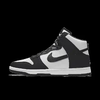 Nike Dunk High By You Custom herenschoenen - Zwart