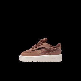 Nike Force 1 Low EasyOn schoenen voor baby's/peuters - Bruin