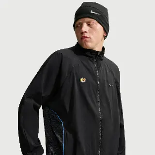 Nike geweven trainingsjack voor heren - Zwart