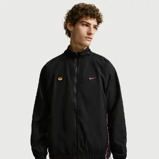 Nike geweven trainingsjack voor heren - Zwart