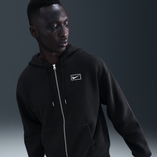 Nike Hoodie met rits voor heren - Zwart