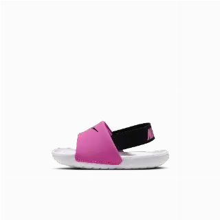 Nike Kawa slippers voor baby's/peuters - Roze