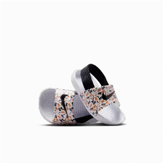 Nike Kawa slippers voor baby's/peuters - Wit