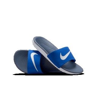 Nike Kawa Slippers voor kleuters/kids - Blauw