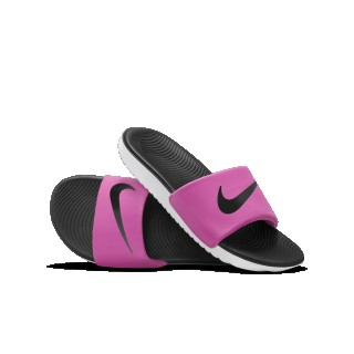 Nike Kawa Slippers voor kleuters/kids - Roze