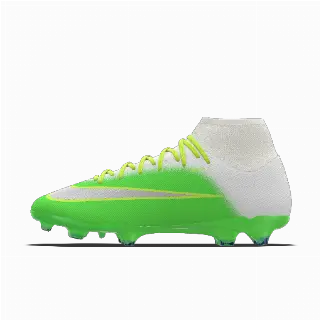 Nike Mercurial Superfly 11 Academy By You customized high-top voetbalschoenen (stevige ondergrond) - Groen