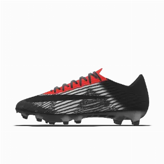 Nike Mercurial Superfly 11 Elite By You customized low-top voetbalschoen (stevige ondergrond) - Zwart
