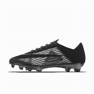Nike Mercurial Superfly 11 Elite By You customized low-top voetbalschoen (stevige ondergrond) - Zwart