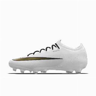 Nike Mercurial Vapor 17 Elite By You customized low-top voetbalschoen (kunstgras) - Wit