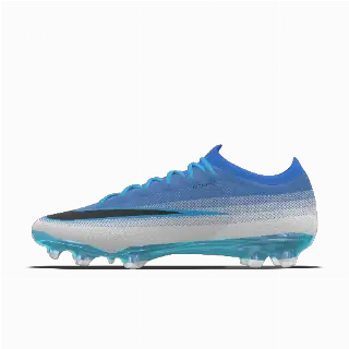 Nike Mercurial Vapor 17 Elite By You customized low-top voetbalschoenen (stevige ondergrond) - Blauw