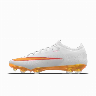 Nike Mercurial Vapor 17 Elite By You customized low-top voetbalschoenen (stevige ondergrond) - Wit