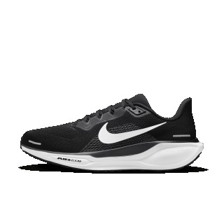 Nike Pegasus 41 hardloopschoenen voor heren (extra breed, straat) - Zwart
