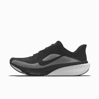 Nike Pegasus 42 By You custom hardloopschoenen voor dames (straat, breed) - Zwart