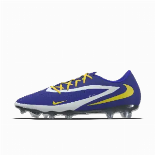 Nike Phantom 6 Low Academy By You custom voetbalschoenen (meerdere ondergronden) - Blauw