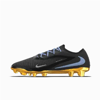 Nike Phantom 6 Low Elite By You custom voetbalschoenen (stevige ondergrond) - Zwart