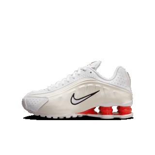 Nike Shox R4 kinderschoenen - Wit