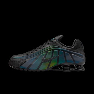 Nike Shox R4 SE herenschoenen met reflecterende accenten - Zwart