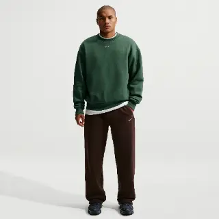 Nike Solo Fleece bungeebroek voor heren - Bruin