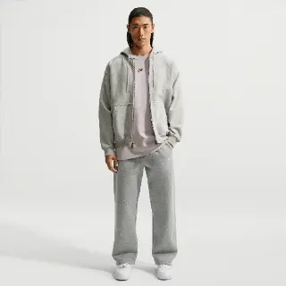 Nike Solo Fleece bungeebroek voor heren - Grijs
