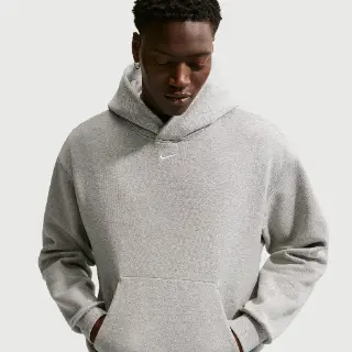 Nike Solo Fleece herenhoodie - Grijs