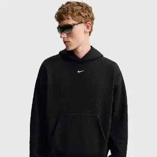 Nike Solo Fleece herenhoodie - Zwart
