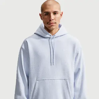Nike Solo Swoosh hoodie voor heren - Grijs