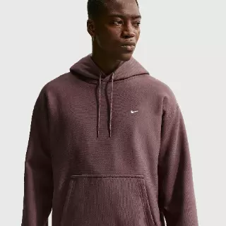 Nike Solo Swoosh hoodie voor heren - Paars