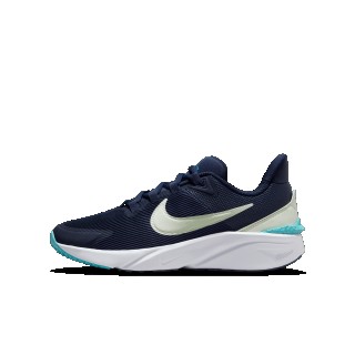 Nike Star Runner 4 hardloopschoenen voor kids (straat) - Blauw