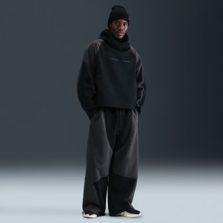 Nike Tech Boreas knit herenbroek met open zoom - Zwart