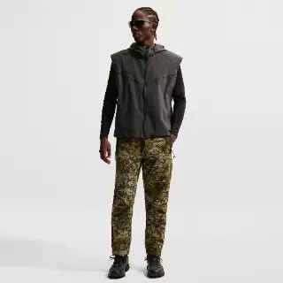 Nike Tech Dri-FIT geweven herenbroek met open zoom - Bruin