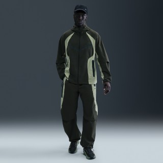 Nike Tech Dri-FIT oversized geweven herenbroek met kleurblokken - Groen