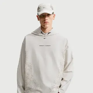 Nike Tech Dri-FIT Shori knit pullover hoodie voor heren - Grijs