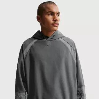 Nike Tech Dri-FIT Shori knit utility hoodie voor heren - Grijs