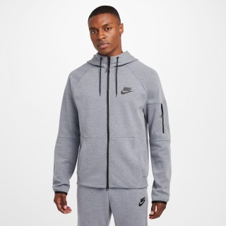 Nike Tech Essentials fleecehoodie met rits voor heren - Blauw