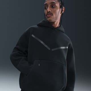 Nike Tech hoodie met reflecterende accenten voor heren - Zwart