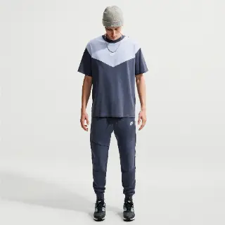 Nike Tech joggingbroek van fleece voor heren - Blauw